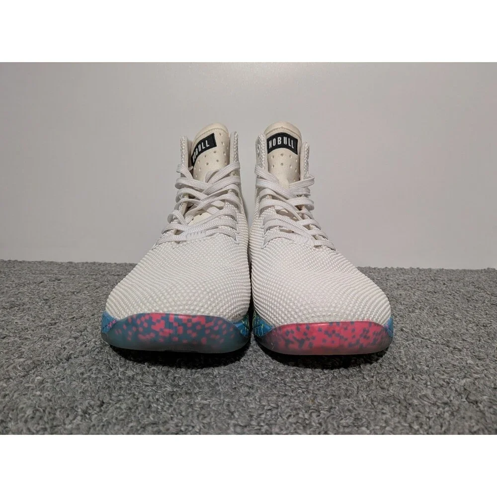 Nobull High Top Trainer Shoes Crossfit Training Superfabric Mens Size 10 White